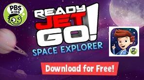 New app! Go on a galactic journey with Jet & explore the solar system, planets & stars!