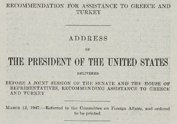 the truman doctrine essay the truman doctrine essay