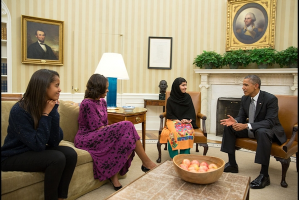 Welcoming Guests to the White House
