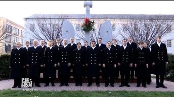 Christmas is here and military musicians bring good cheer