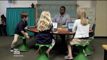 The rarity of being a male elementary school teacher