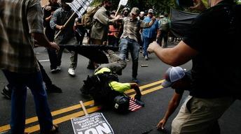 White nationalist rally brings clashes in Charlottesville