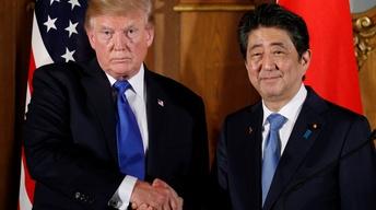 Trump talks trade frustration, North Korea threat in Tokyo