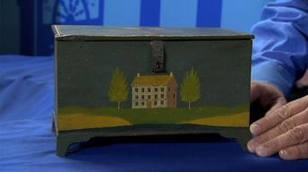 S21 Ep29: Appraisal: Jonas Weber Painted Box, ca. 1850
