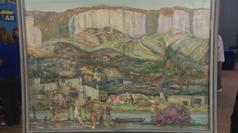 S22 Ep8: Appraisal: 1942 Fred Green Carpenter Oil Painting