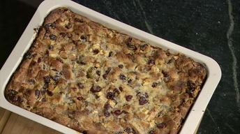 Cranberry Pecan Bread Pudding image