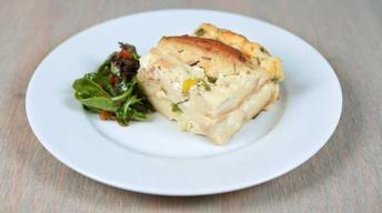Savory Blue Cheese Pudding image