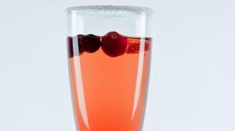 Cosmo Champagne Cocktail image