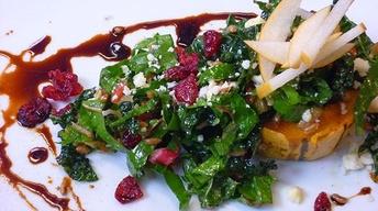 Delicata Squash & Hearty Greens Salad image