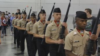 Junior ROTC Drill Competition Clip