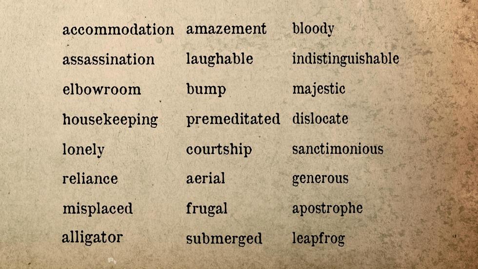 Shakespeare's Words image
