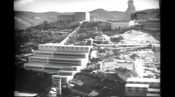 Homestake Mine - Building the Yates Headframe