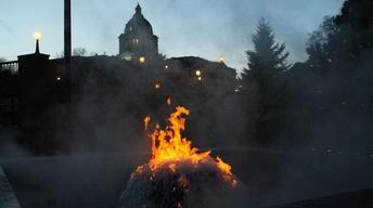 The Flaming Fountain