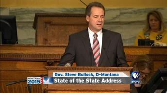MontanaPBS Coverage "State of the State": 2015, Gov. Bullock