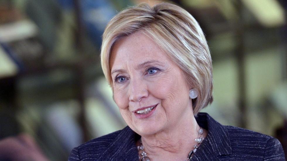 Looking back, Hillary Clinton sees dangers for democracy image