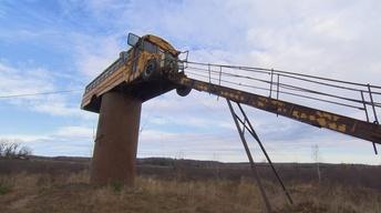 School Bus Deer Stand
