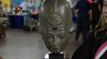 S21 Ep18: Appraisal: 20th C. Reproduction Amenhotep III Ston