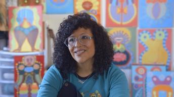 Artist Rosy Sunshine Galván