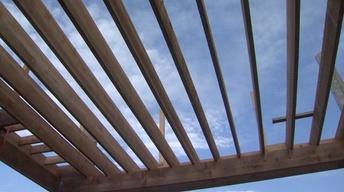 Outdoor Garden Benches and Pergolas image