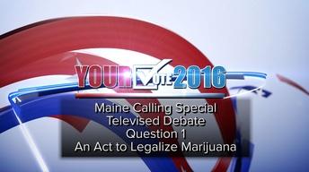 Question One: Pot Legalization Debate, September 22, 2016
