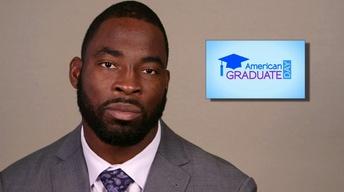 Justin Tuck for American Graduate Day 2013 image