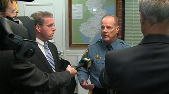 Officials Discuss State Police Escort Scandal image