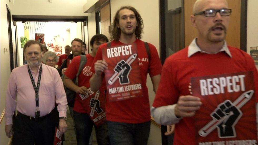 Universities Hire More Adjunct Professors and Pay Less image