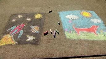 Creating a Chalk Mural