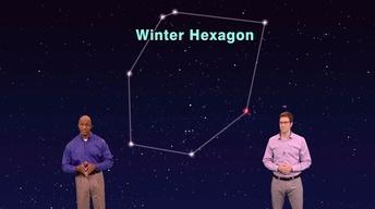 "The Winter Hexagon Plus Jupiter" 5 min version