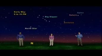 Arc to Arcturus,Then Speed On To Saturn And Spica-1 Min.