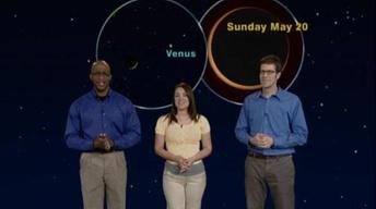 Venus And 4 Bright Stars in The Evening Sky 5 min. version