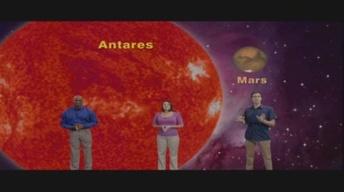 "Ares Meets Antares and Hold Your Pinkie Over The Moon" 5 mi