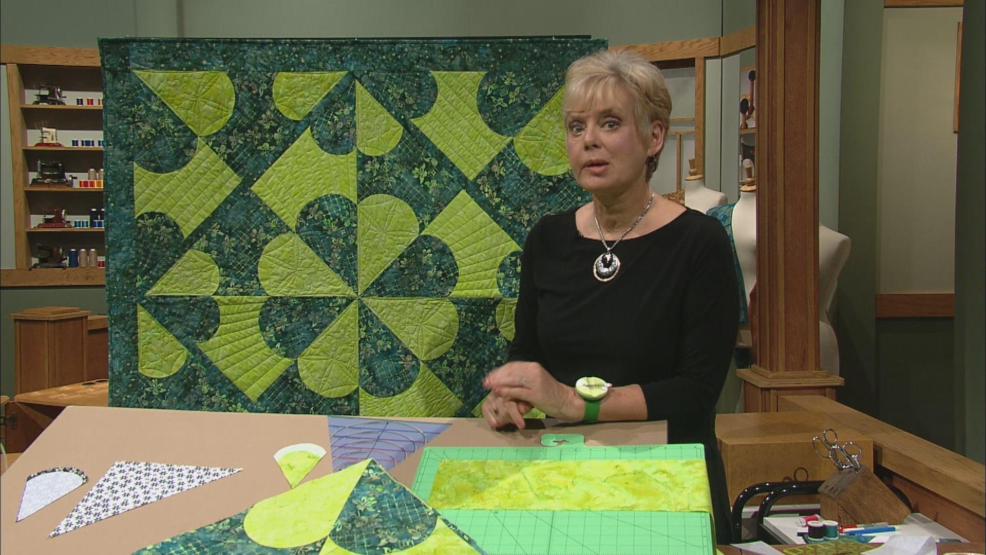 Video Quilt with Carefree Curves, Part 2 Watch Sewing With Nancy