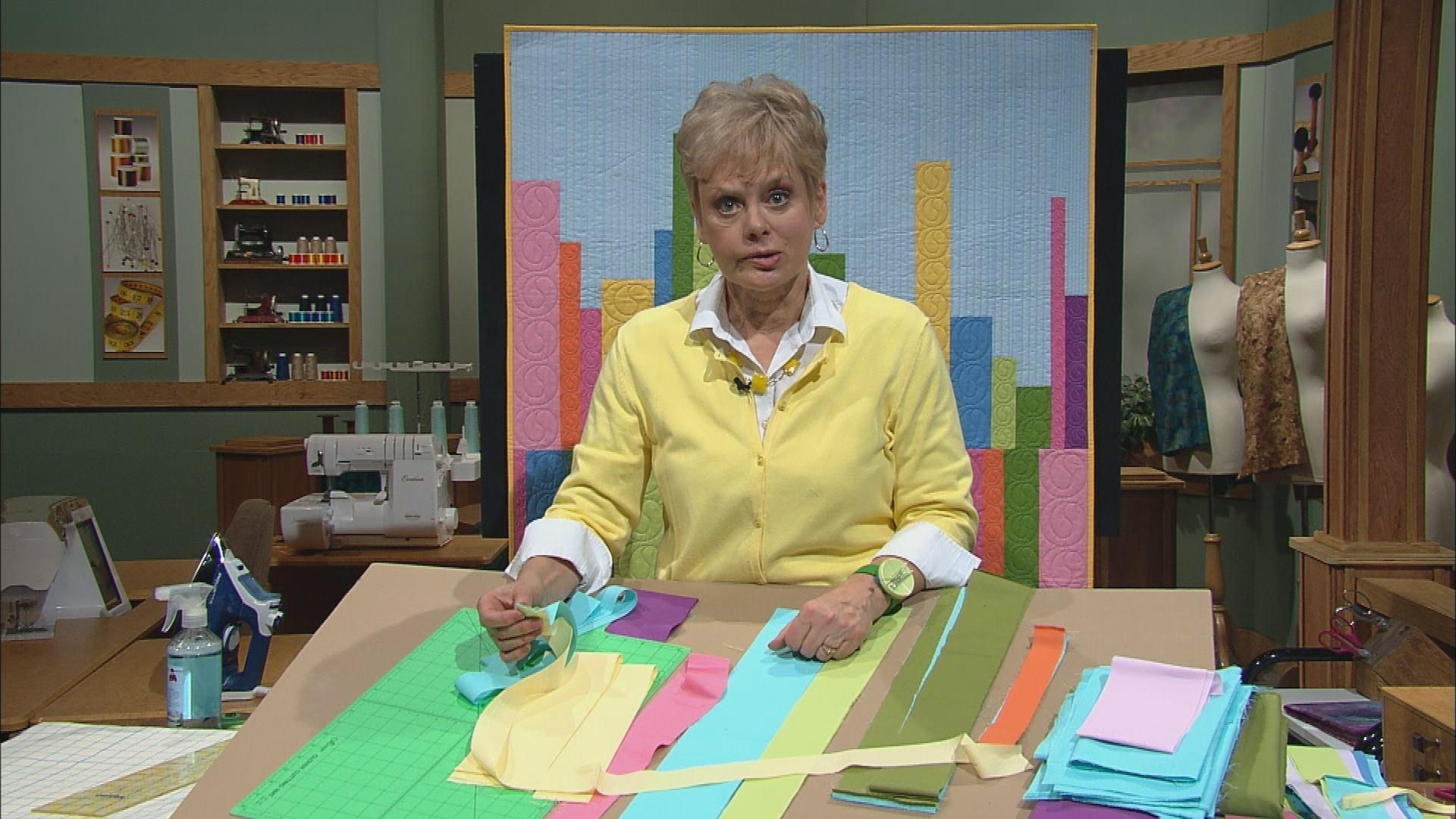 Video Quick Column Quilts, Part 1 Watch Sewing With