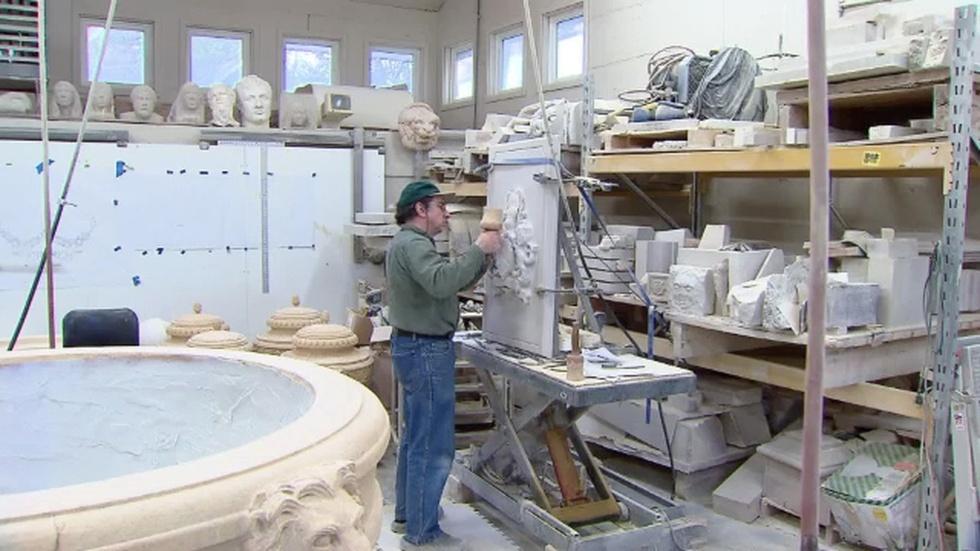 Master Stone Carver Walter Arnold image