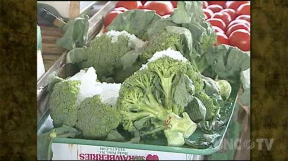 Preparing Fresh Broccoli image