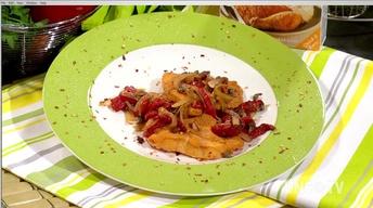 Simple Cooking: Grouper with Roasted Pepper Salad