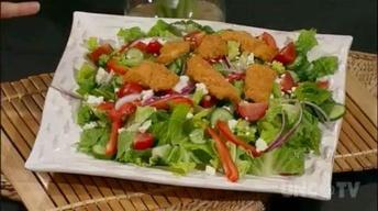 Summer Salad Fish Nuggets: Simple Cooking image