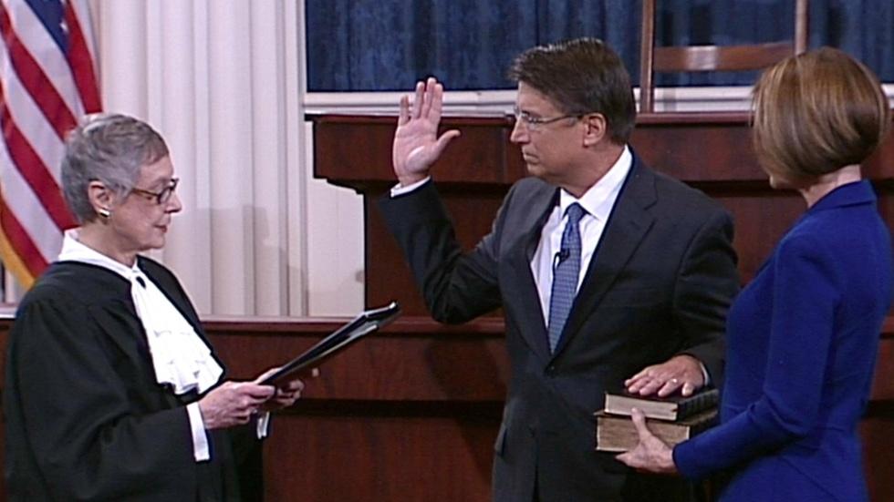 Governor Pat McCrory Swearing In Ceremony image
