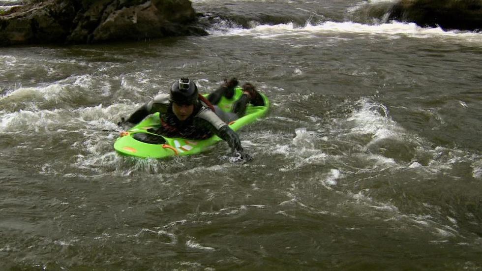 Bellyaking at Asheville Adventure Rentals image