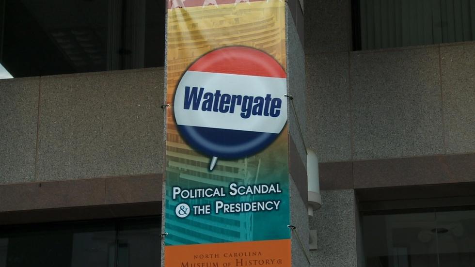 Watergate Exhibit at NC Museum of History image