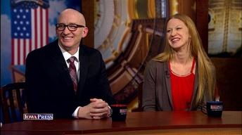 Sen. Amy Sinclair and Rep. Walt Rogers