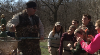 Trout Stocking at Camden State Park