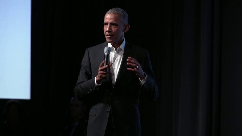 Former President Obama Kicks Off ‘Big Brainstorming Session’ image