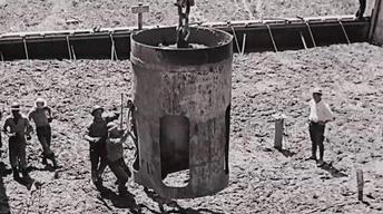 Grand Coulee Dam: Pouring the Concrete image
