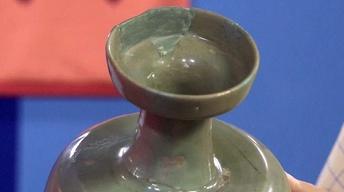 Appraisal: Korean Koryo Period Celadon Glazed Vase image