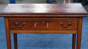 S18 Ep2: Appraisal: 1790 Federal Philadelphia Inlaid Card Ta