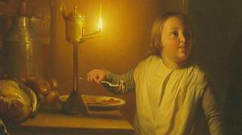 S8: Appraisal: 1847 Petrus van Schendel Painting