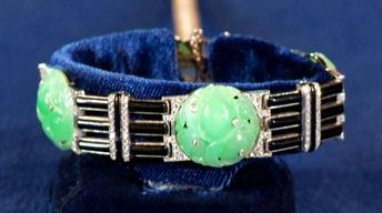 S18 Ep15: Web Appraisal: French Art Deco Carved Jade Bracele