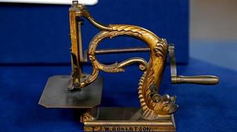 S18 Ep23: Appraisal: 1855 Sewing Machine Patent Model
